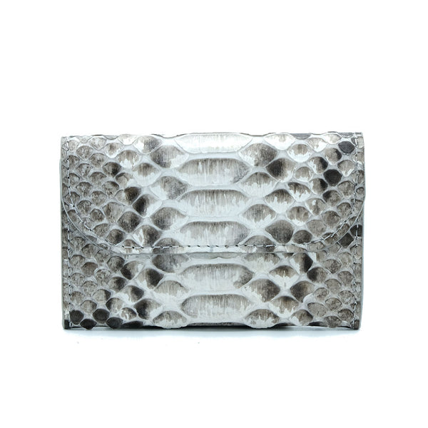 Snakeskin & Python Natural Motif Cardholder | Urban Story