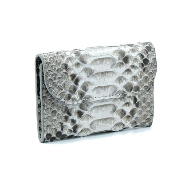Snakeskin & Python Natural Motif Cardholder | Urban Story