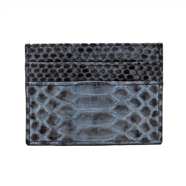 Snakeskin & Python Grey Motif 5-Slot Cardholder | Urban Story