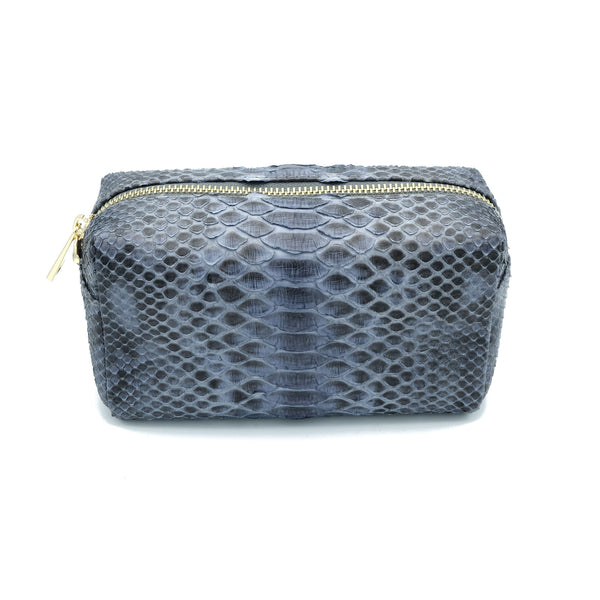 Samui Grey Motif Makeup and Toiletries Bag