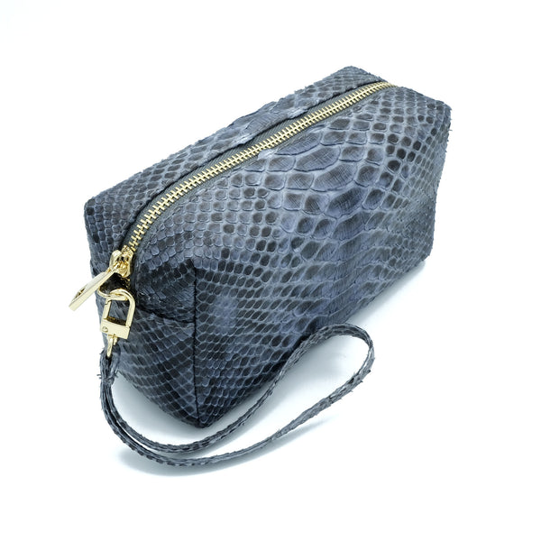 Samui Grey Motif Makeup and Toiletries Bag