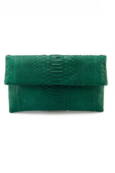 Mandalay Moss Foldover Clutch