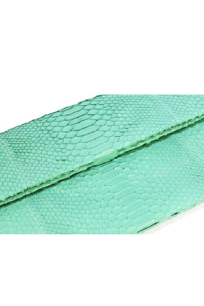 Mandalay Mint Foldover Clutch