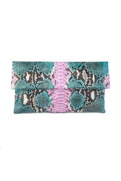 Mandalay Tropic Foldover Clutch