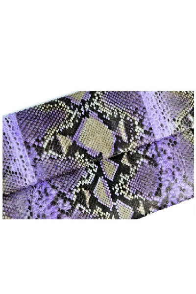 Mandalay Lilac Motif Foldover Clutch