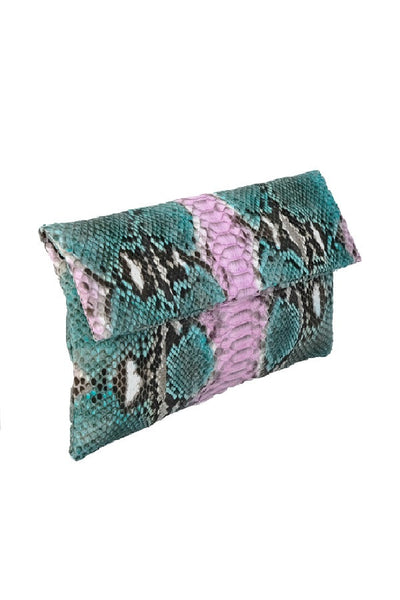 Mandalay Tropic Foldover Clutch