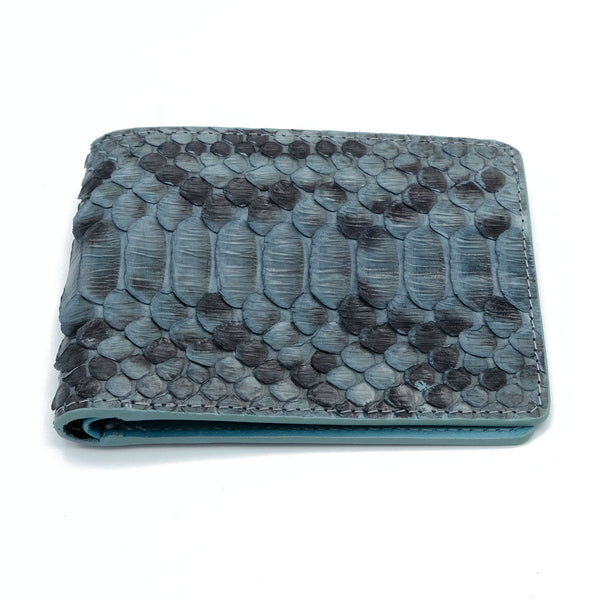 Dusit Men's Grey Motif Bi Fold Wallet