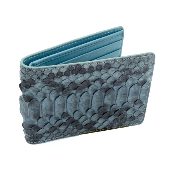 Dusit Men's Grey Motif Bi Fold Wallet
