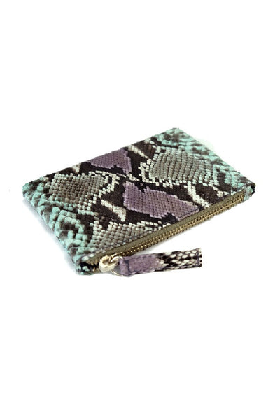 Saigon Lilac Aqua Coin Purse