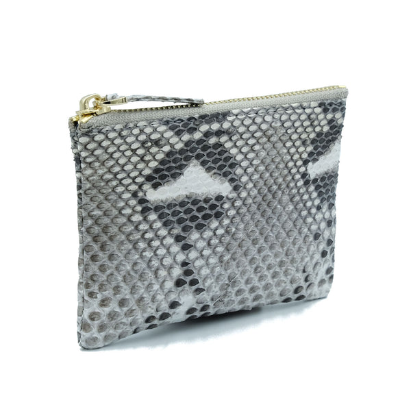 Snakeskin & Python Natural Motif Coin Purse or Zip Pouch | Urban Story