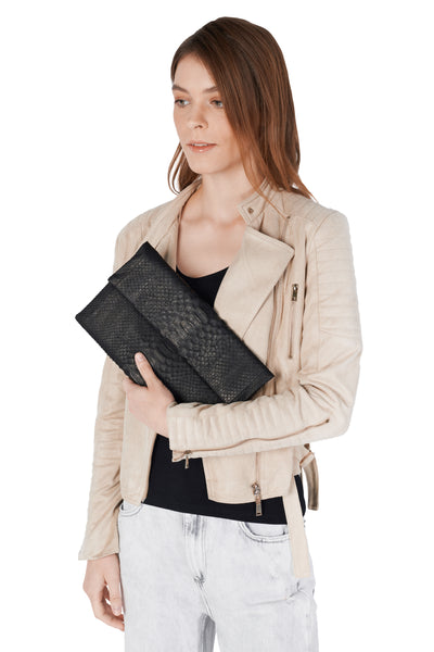 Mandalay Onyx Foldover Clutch