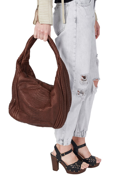 Paro Walnut Hobo bag