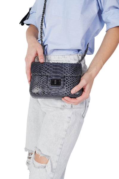 Ceylon Grey Motif 2-Way Sling Bag