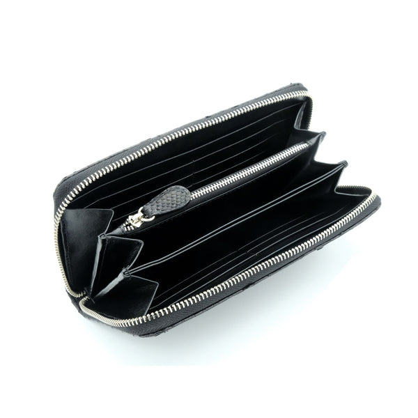 Silom Onyx Women's Long Wallet