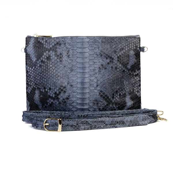 Snakeskin & Python Crossbody Sling bag - Grey Motif | Urban Story