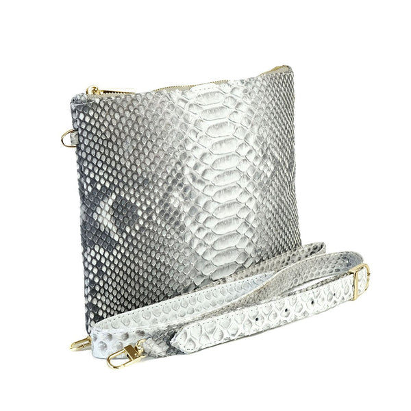 Snakeskin & Python Crossbody Sling bag - Natural | Urban Story