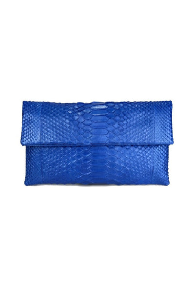 Mandalay Sapphire Foldover Clutch