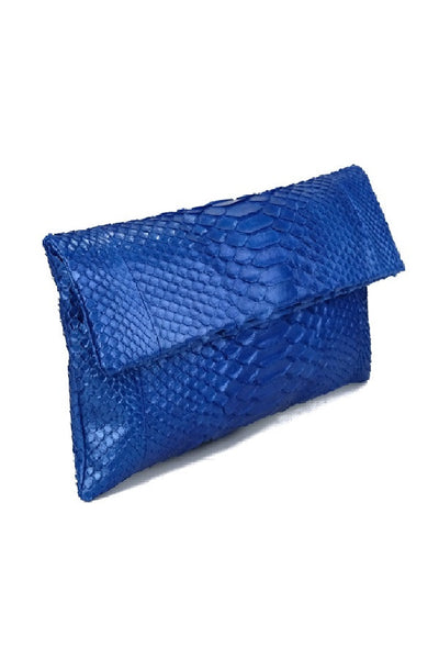 Mandalay Sapphire Foldover Clutch