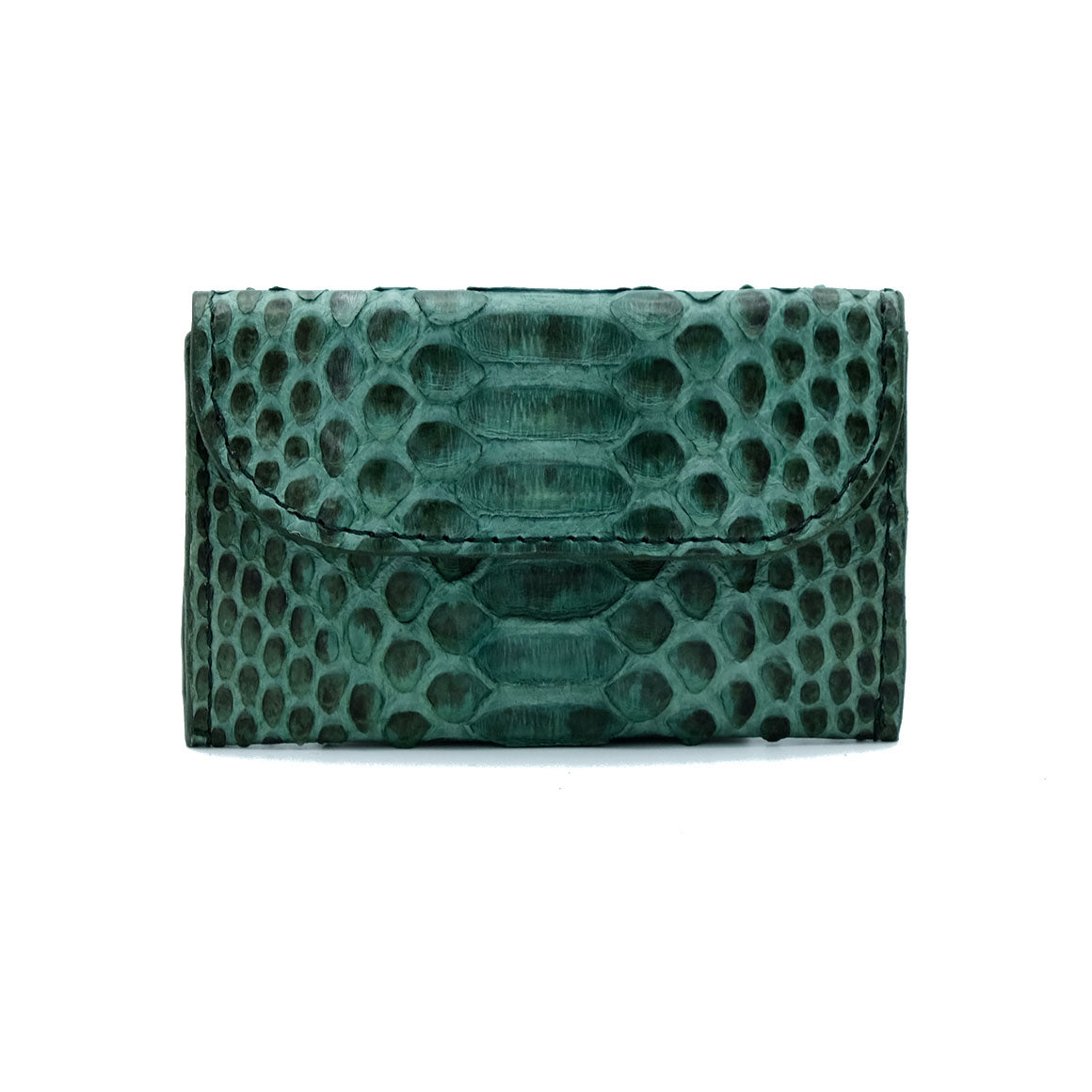 Snakeskin Slim Credit Card Case, Genuine Diamond Python Card Holder |  Cipriani Leather