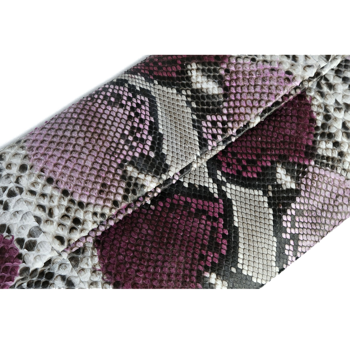 Python & Snakeskin Clutch - Plum Motif | Urban Story – URBAN STORY