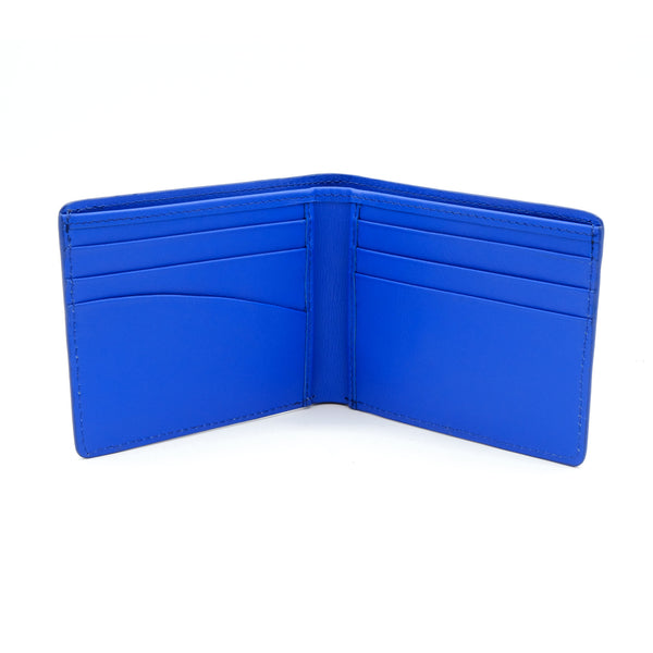 Dusit Men's Blue Motif Bi Fold Wallet