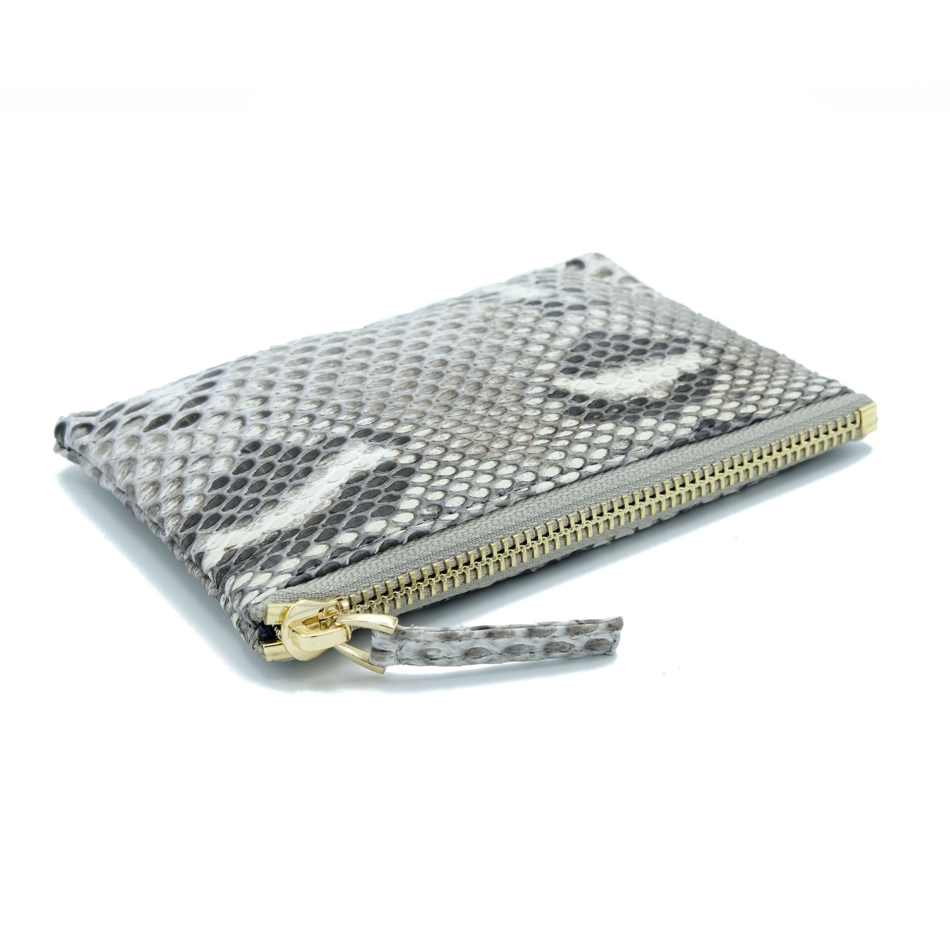 Python Coin Purse Snakeskin & Python Natural Motif Coin Purse or Zip Pouch | Urban Story ...