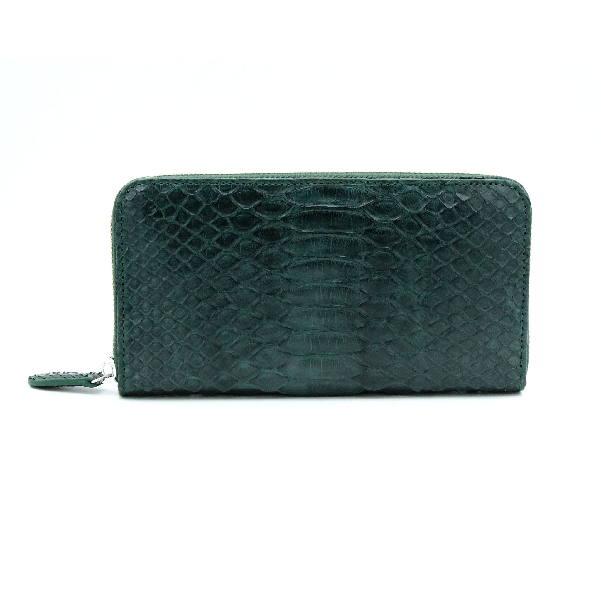 Silom Green Motif Women's Long Wallet