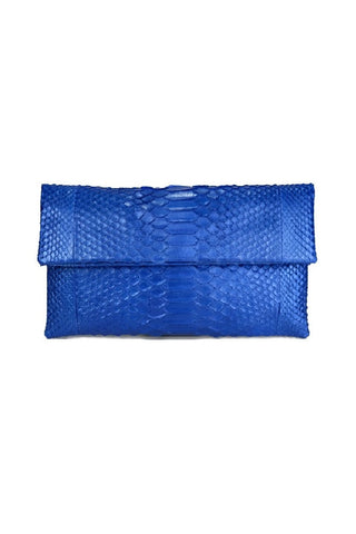 Mandalay Sapphire Foldover Clutch